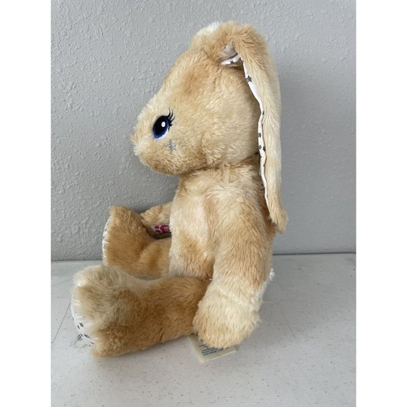 Build a Bear Plush More Moves Bunny Rabbit Stars Jointed Stuffed Tan Posable 17" - Picture 4 of 12
